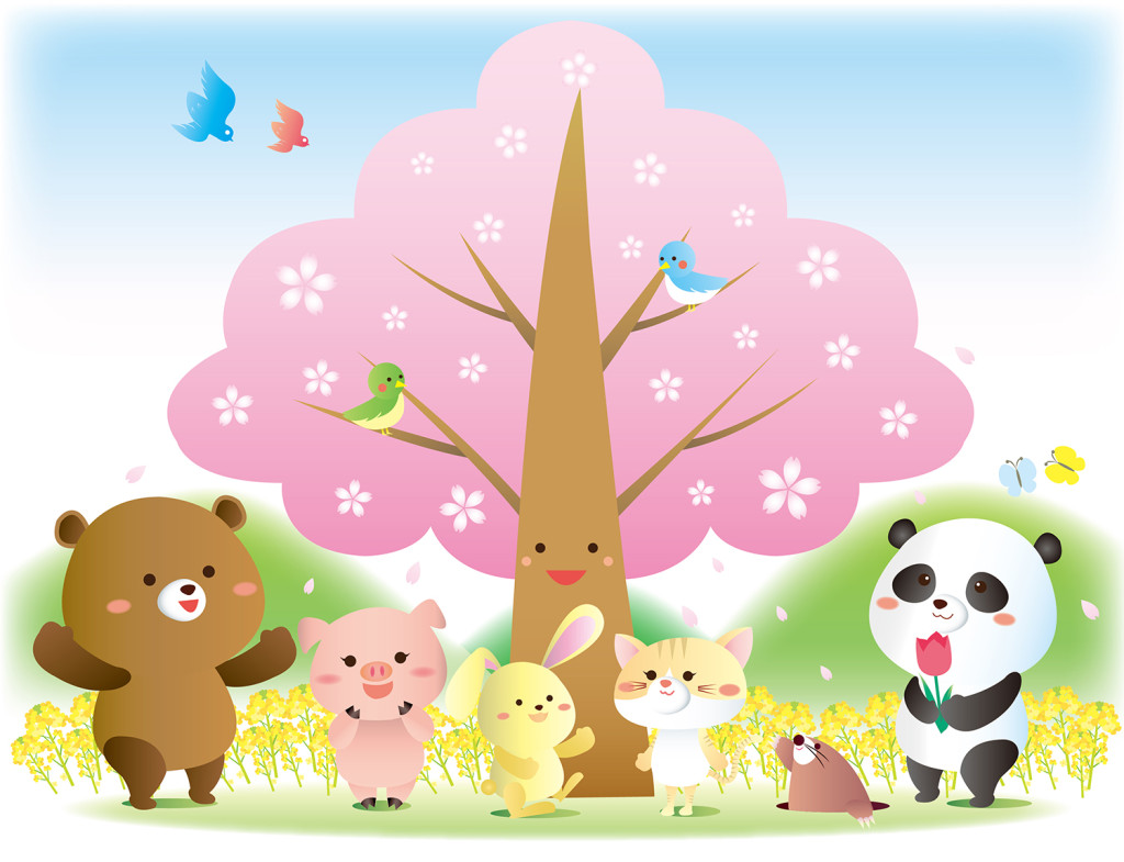 きのことくまのライン