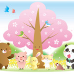 きのことくまのライン